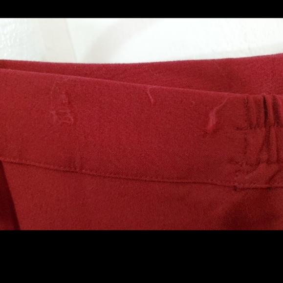 SOLD! Modcloth Red Midiskirt - Picture 6 of 6